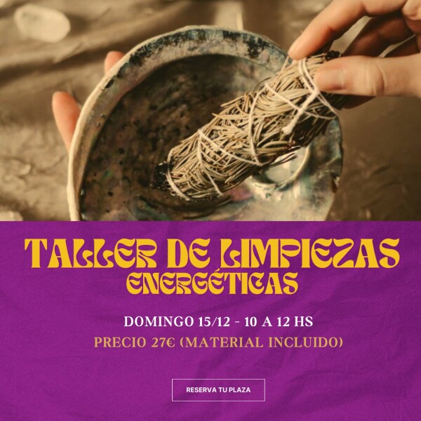 Taller de limpiezas energéticas
